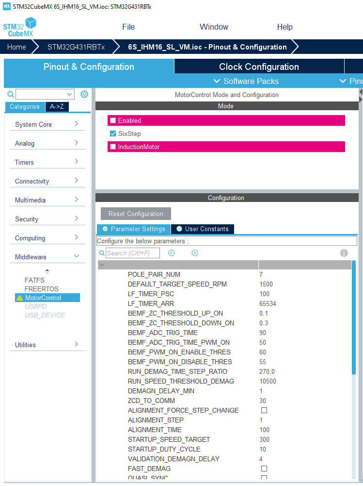 STM32CubeMx